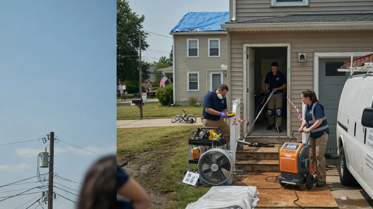 Water Damage Repair in Campbell Hill, IL near me